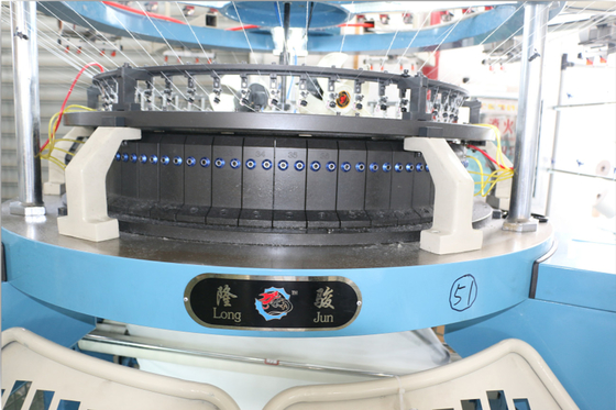 RPM30 de enige Cirkel Breiende Gemakkelijke Machine van Jersey past Verschillende Dichtheidsstof aan