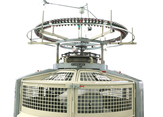 De enige Cirkel Weft Breiende Machine van Jersey met High-tech Besturingssysteem