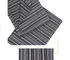 Het hoge Enige Jersey Rondschrijven van Elastane breit Stoffen Horizontale Strepen voor Sportenkledingstukken